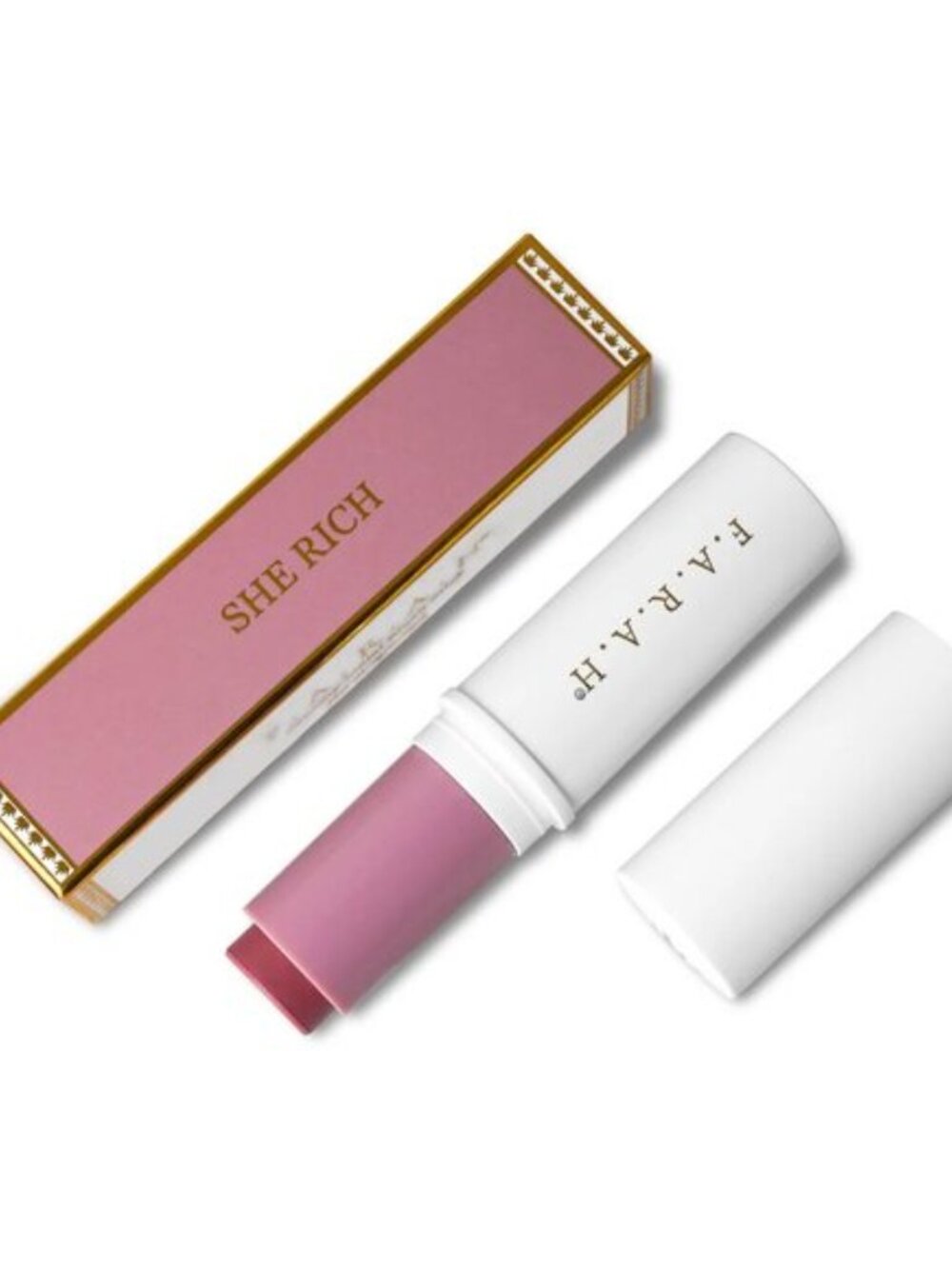 F.A.R.A.H Creamy Malai Blush Stick - She Rich (deep mauve) - Picture 2 of 2